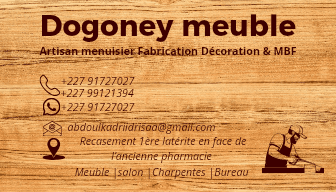 Carte de visite — Dogoney Meuble